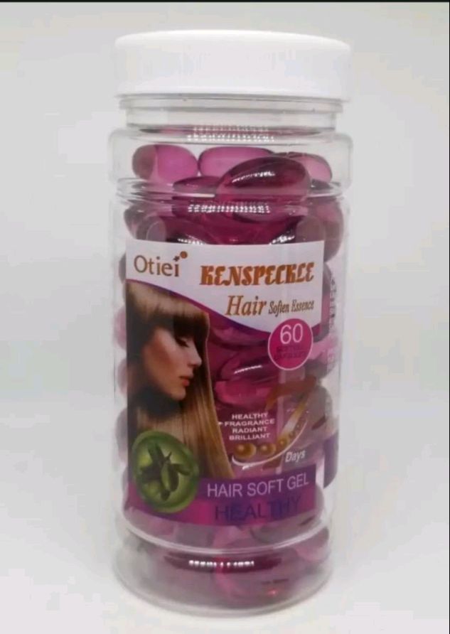 Vitamin E Capsule for Hair 60 Pieces in 1 Container.