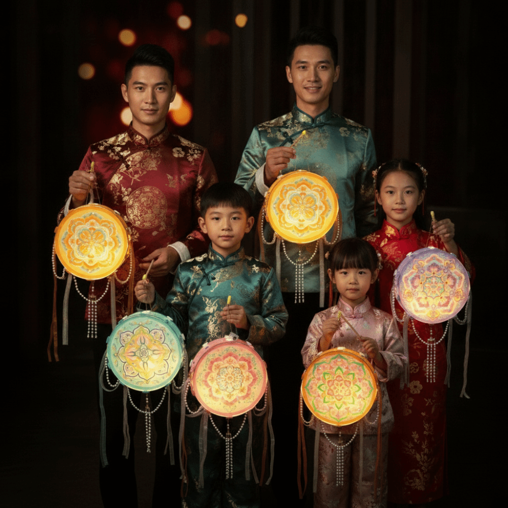 Chinese%20Portable%20Light%20LED%20Warm%20Glow%20Dunhuang%20Lanterns%20Bead-strand%20Drum%20Shaped%20Flower%20Drumlamp%20Hanging%20Ribbons%20Retro%20Pattern%20Ancient%20Style%20Light%20Crafting%20Activity%20-%20Image%205