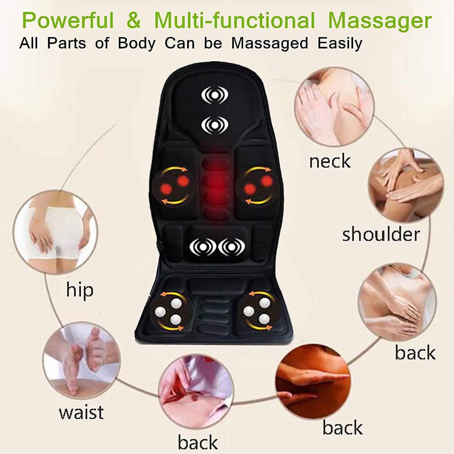 Đệm Massage Đa Năng Toàn Thân Robotic Cushion HANLN
