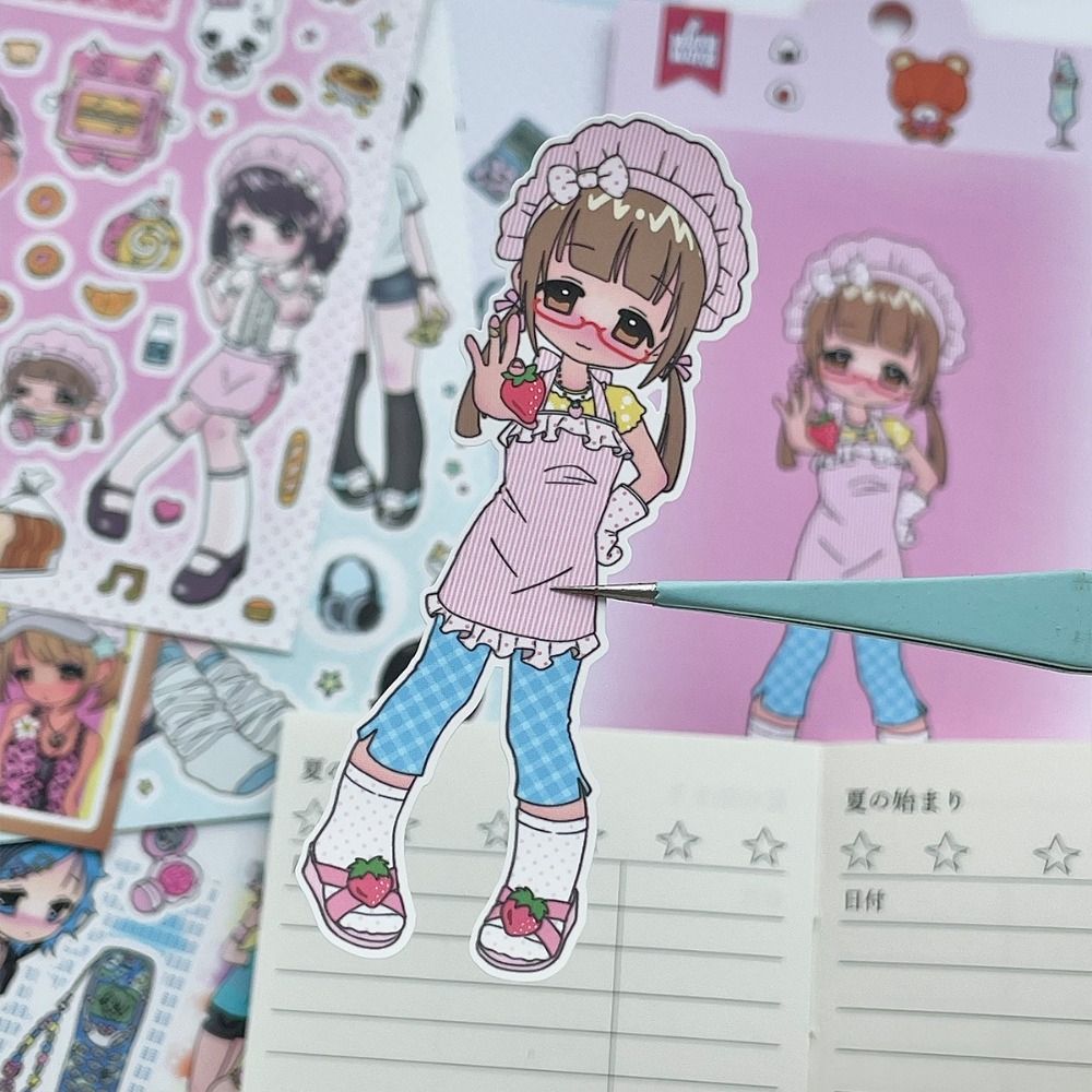 Kayonari Sticker New DIY Stickers Scrapbooking Stickers Kawaii Adhesive Deco Stationery ...