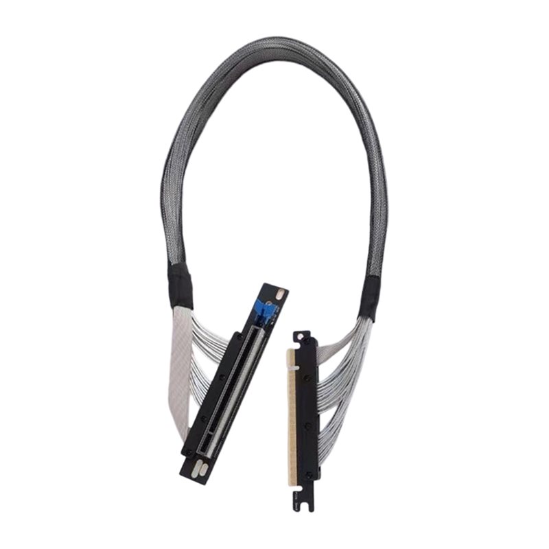 PCIE5.0X16 Graphics Card Extension Cable 128GB/S for GPU Ai Server ...