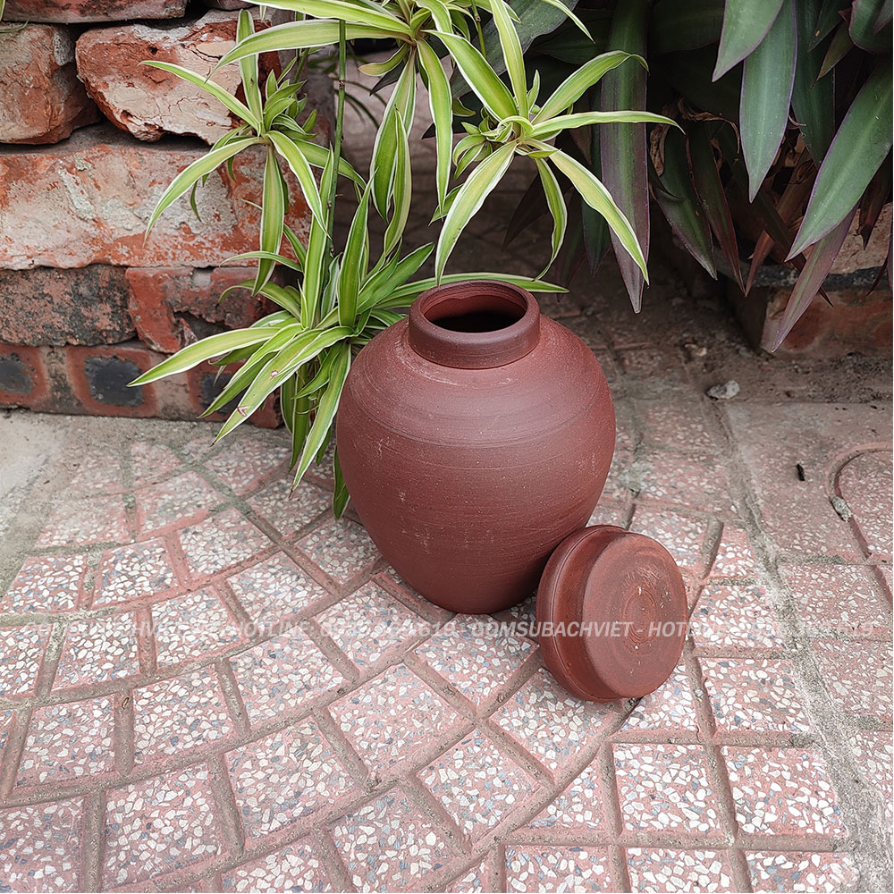 Bộ chum đựng rượu 1 lít kèm 6 chén (ly) rượu
