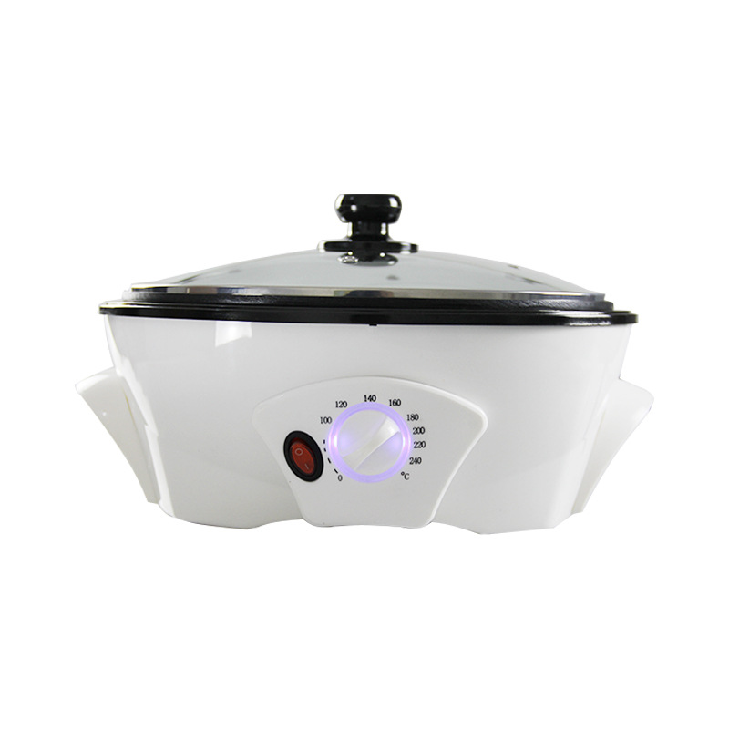 Máy rang cafe mini tự đảo khuấy