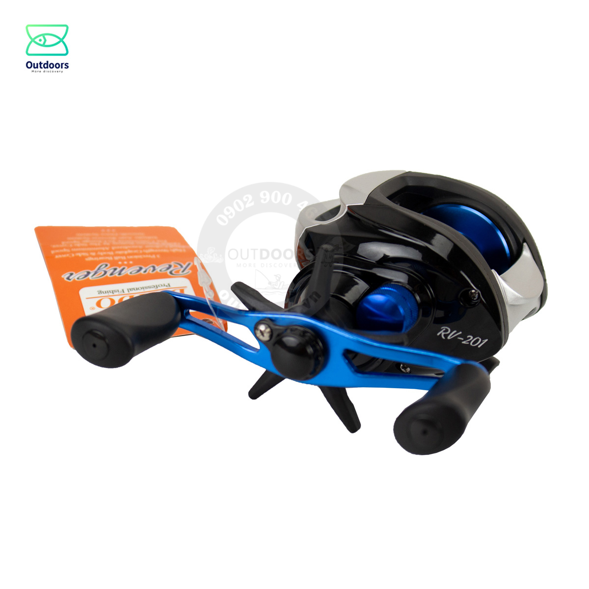 [HCM]Máy ngang câu cá Daido Revenger RV201 BC