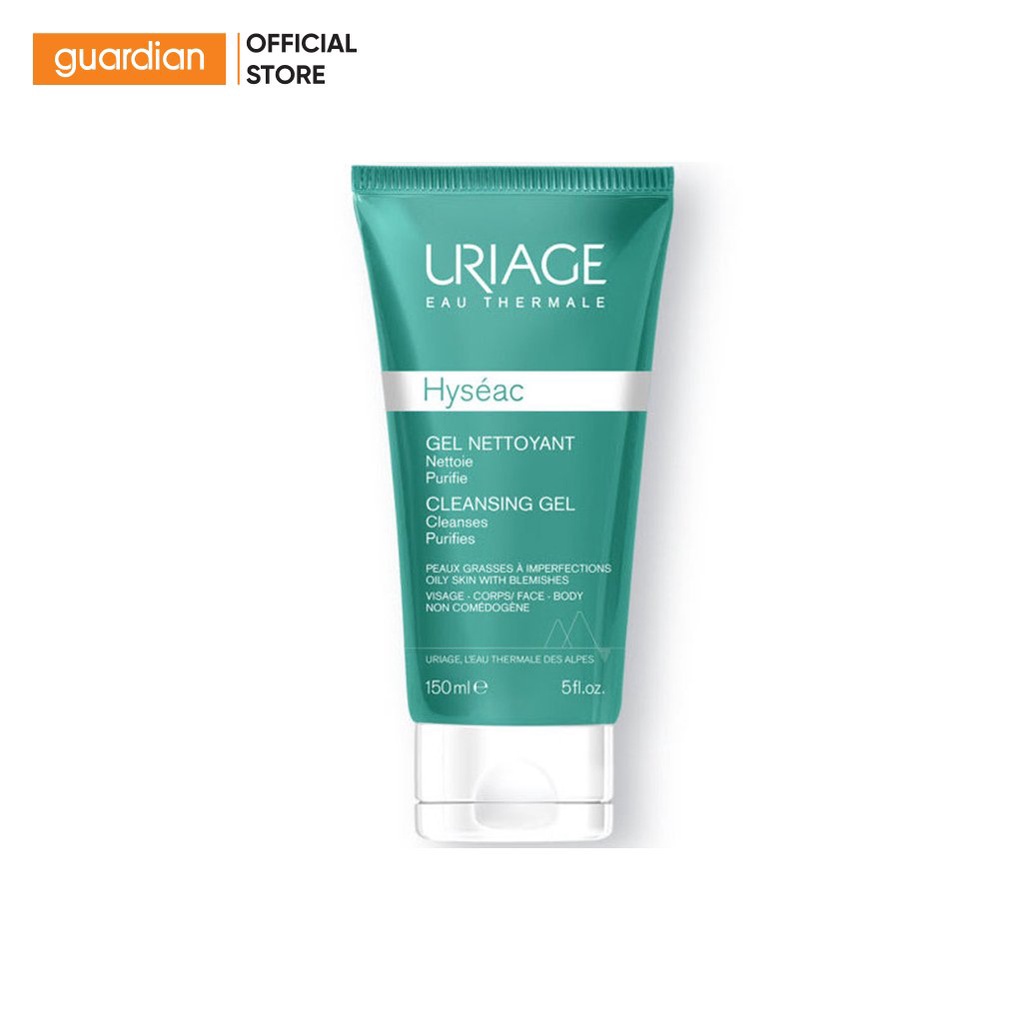 Gel rửa mặt cho da dầu mụn uriage 150ml