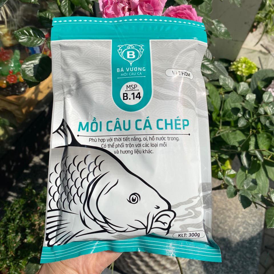 Mồi câu cá chép B14 (300gram) - Mồi câu Bá Vương