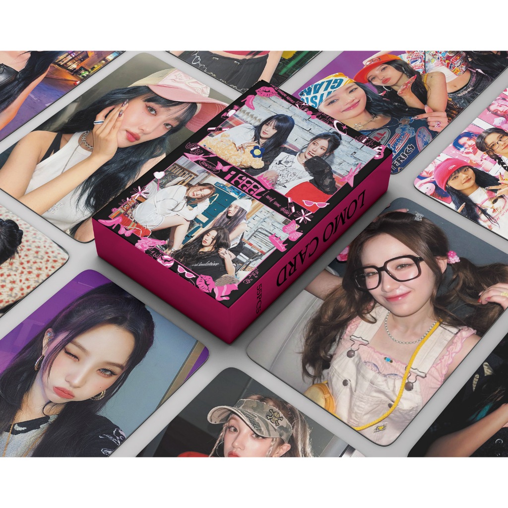 Lomo card i-dle angle I feel queencard Kpop Idol Minnie album