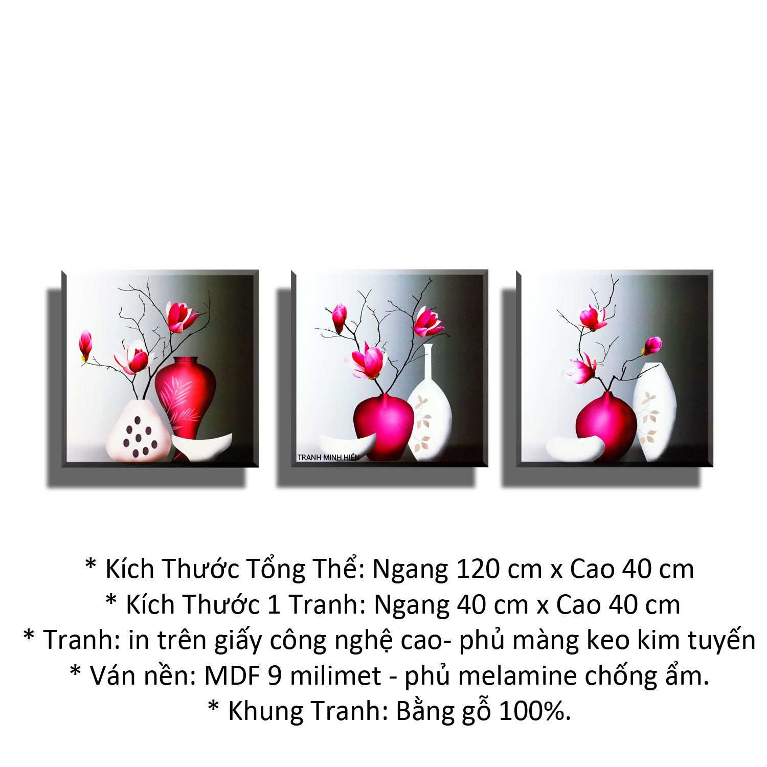 Tranh treo tường Gia Đình Bọ Rùa.