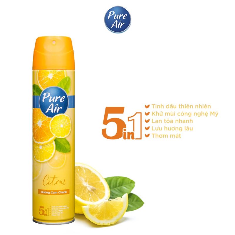 Nước hoa xịt phòng Pure Air 280ml