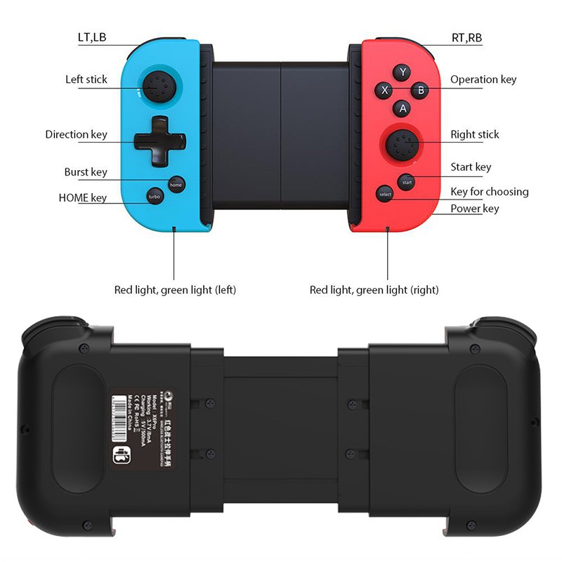 Tay Cầm Chơi Game Bluetooth Không Dây Mới Cho Điện Thoại Android IOS