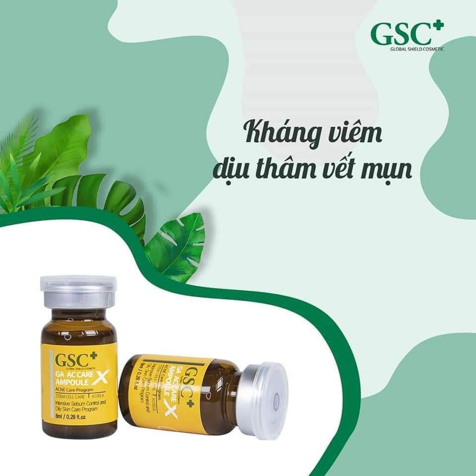 Tế bào gốc mụn GSC GA AC Care Ampoule ( HÀNG CHÍNH HÃNG )