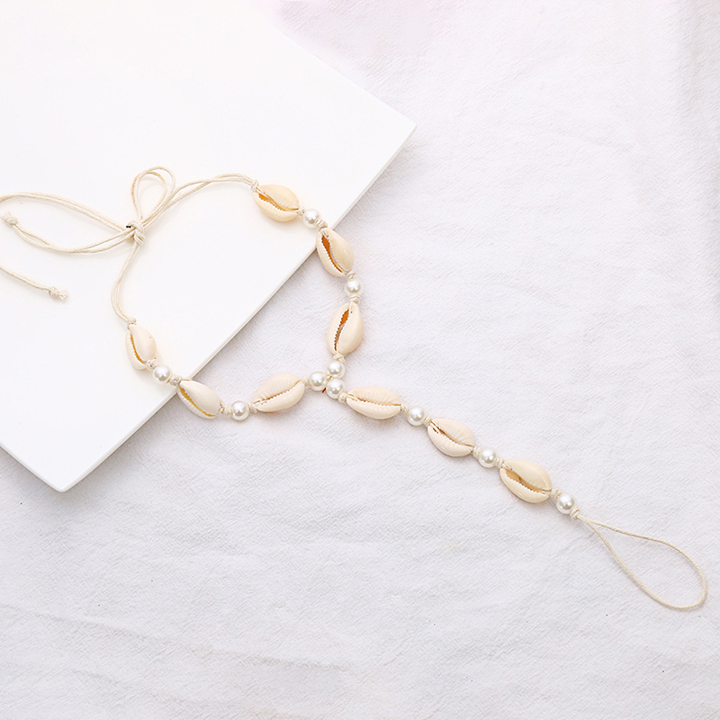 Sea Shell Bracelet Anklet Nupur Payel Bohemian Style States Fashion Braided Anklet Cross-border Accessories.