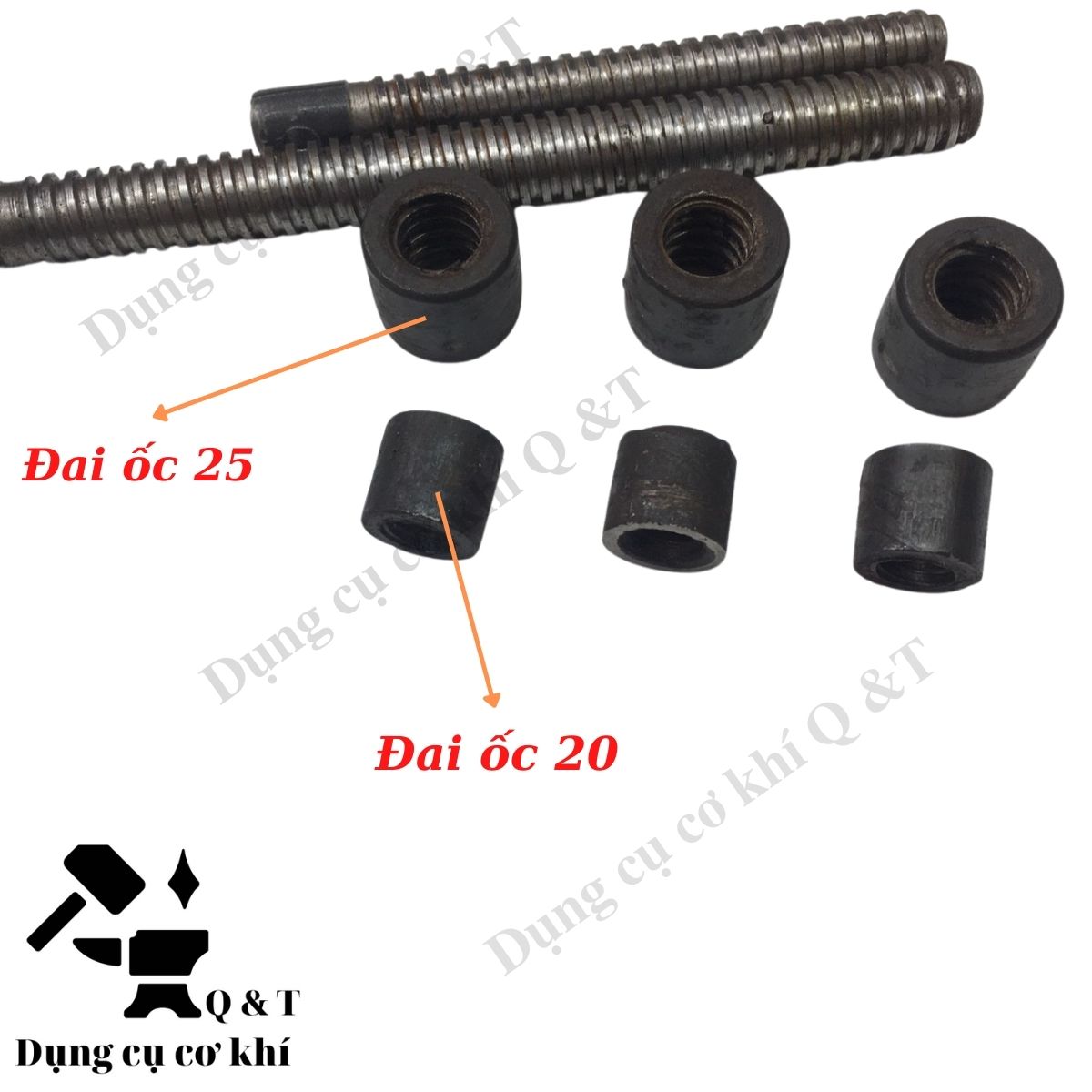 Đai ốc vít me cho trục 19mm và 25mm (1 chiếc )
