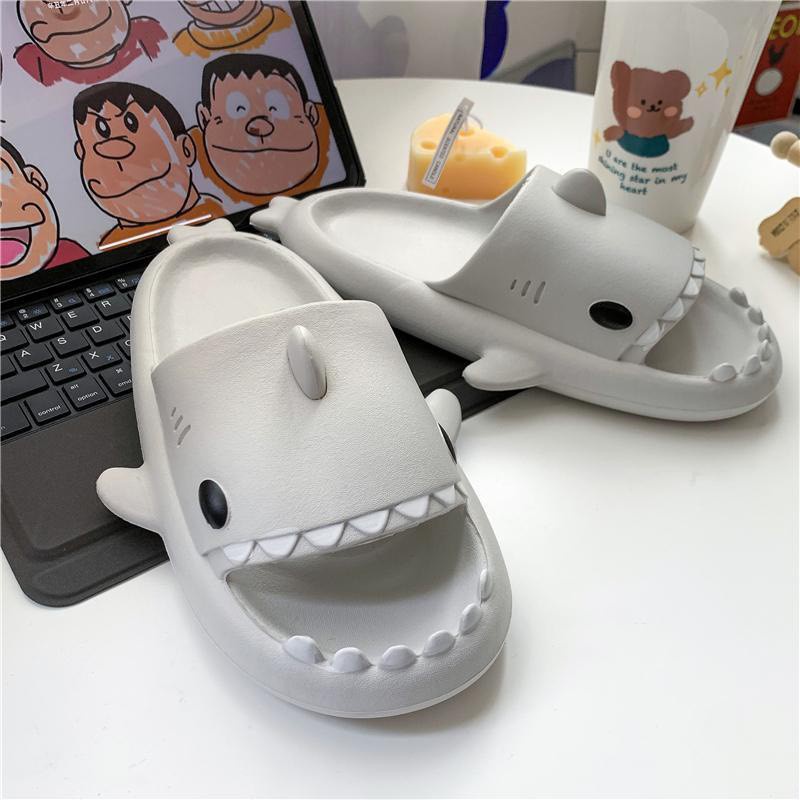 Dép cá mập dễ thương size lớn cho nam nữ 001