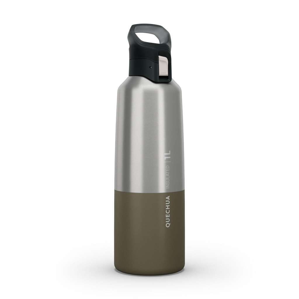★Decathlon Hiking Isothermal Stainless Steel Water Bottle (1L) Quechua♀