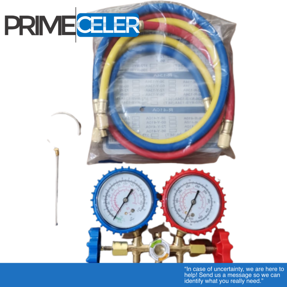 Brass Manifold Gauge Set (R22) Lazada PH