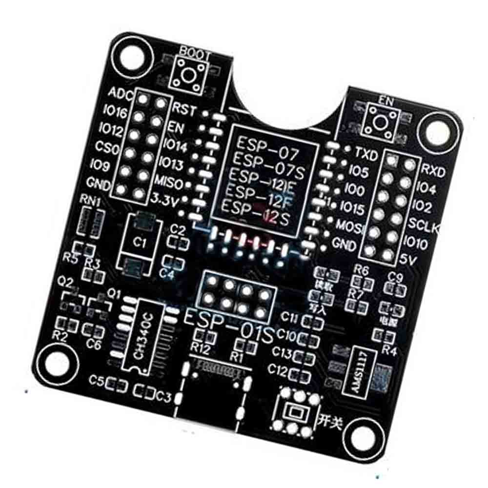 ESP8266 ESP32-wrover bảng mạch phát triển kiểm tra lập trình ổ cắm downloader cho ESP-01 esp01s esp12 ESP32