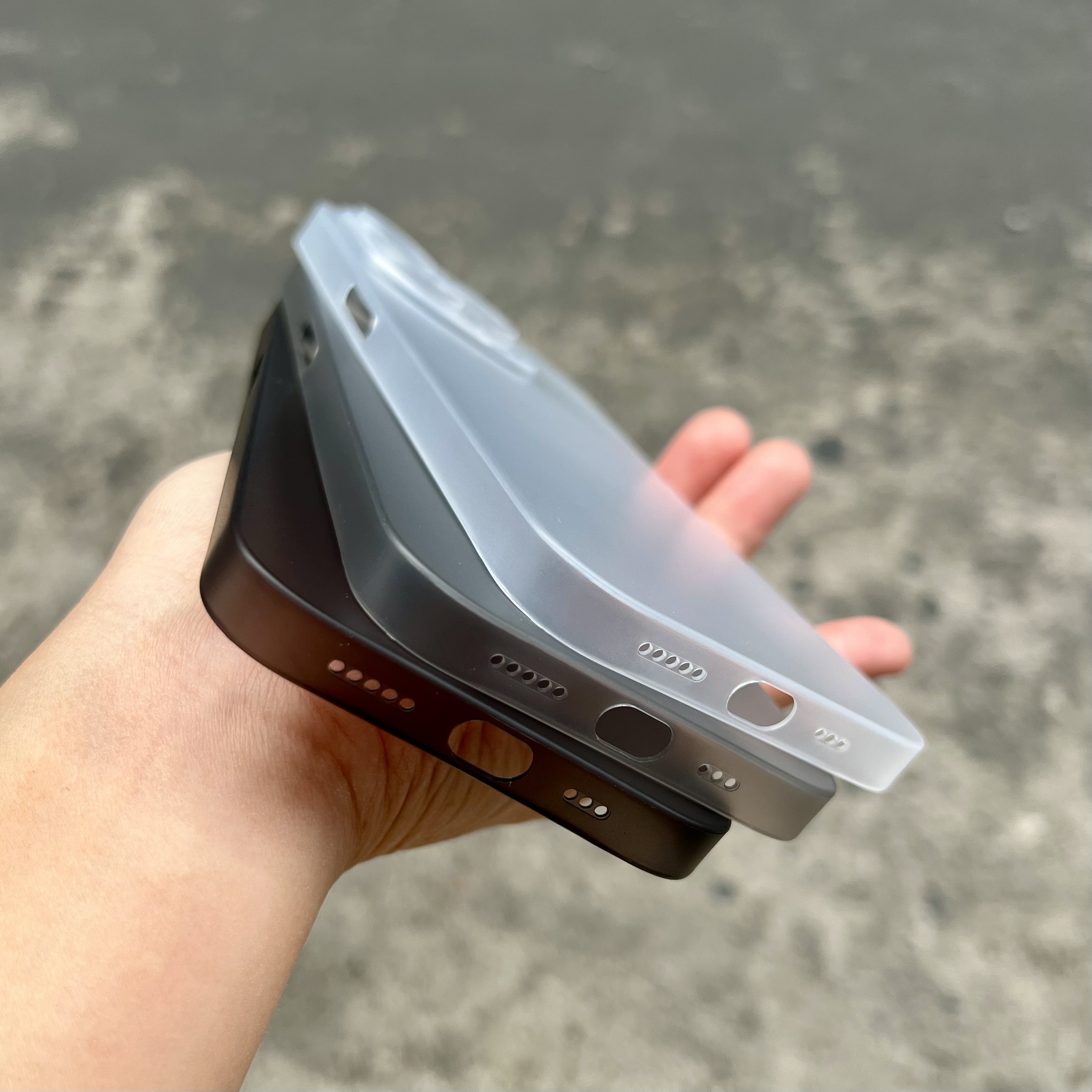 Ốp lưng nhám siêu mỏng iPhone 15 pro max - iPhone 15 pro - iPhone 15 plus - iPhone 15