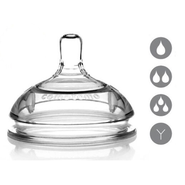 Núm ti thay thế bình Comotomo (set 2 chiếc)