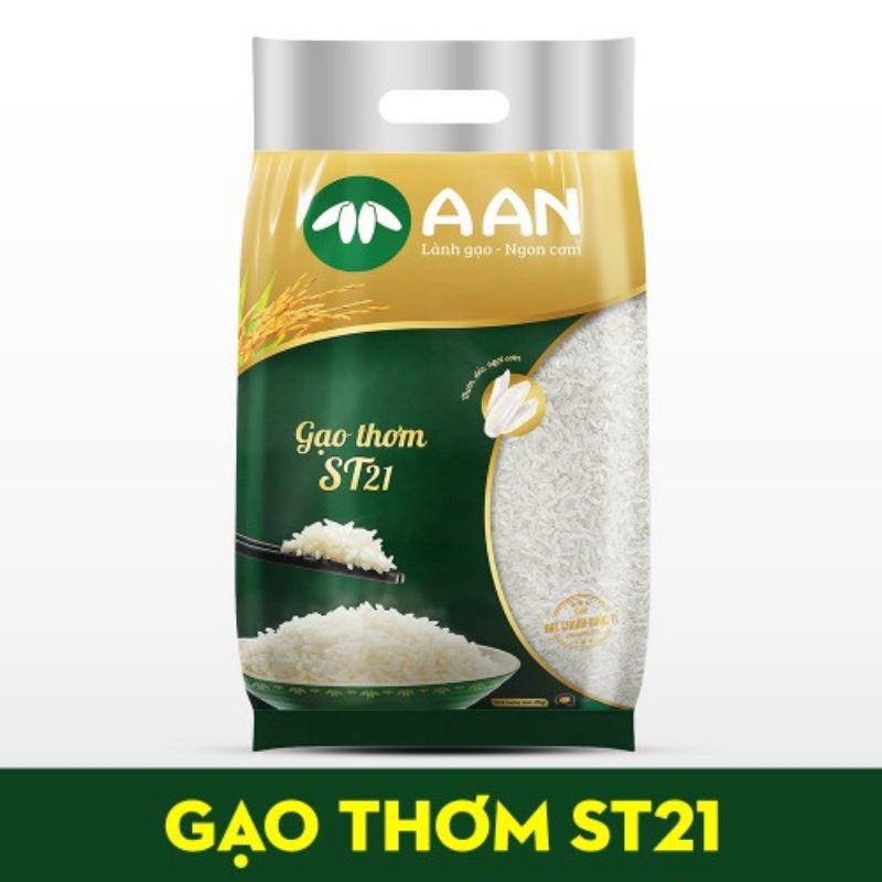 (Date luôn Mới) Gạo A An ST25 / ST24 / ST21 Túi 5Kg