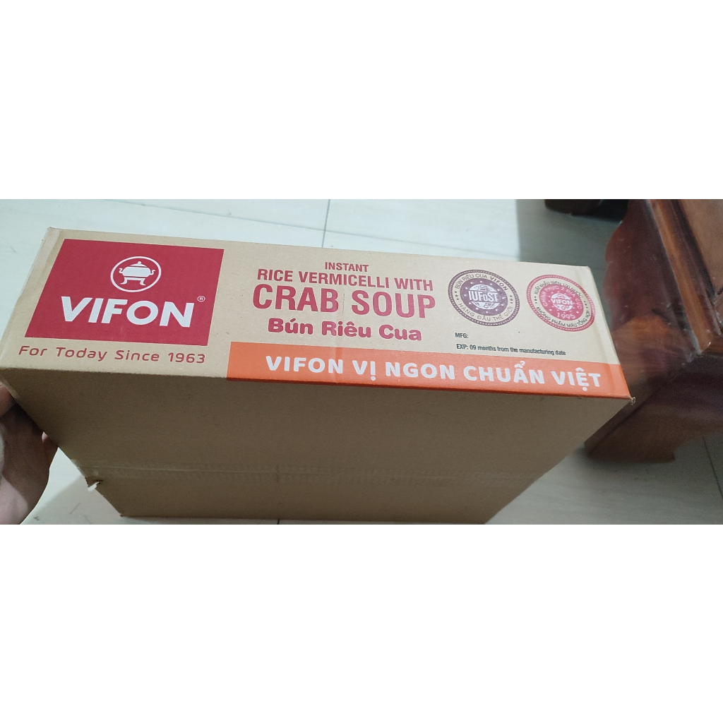 [Chính Hãng] Bún riêu cua VIFON thùng 30 gói