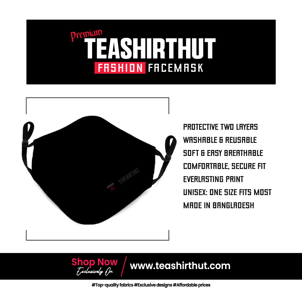 Exclusive Teashirthut Design Edition Premium Fashion Facemask Rogue. 