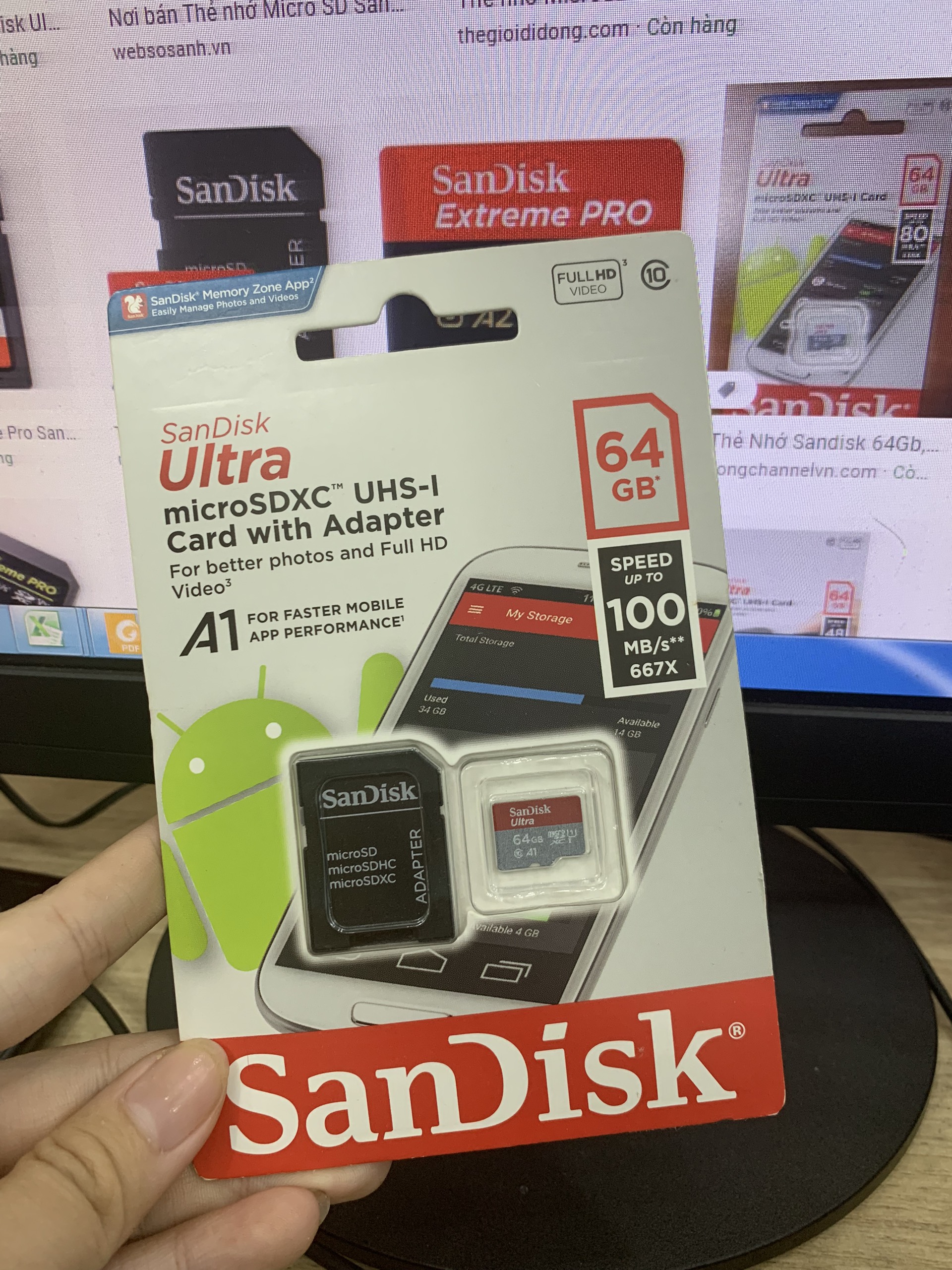 Thẻ Nhớ Micro Sandisk 32gb-64gb