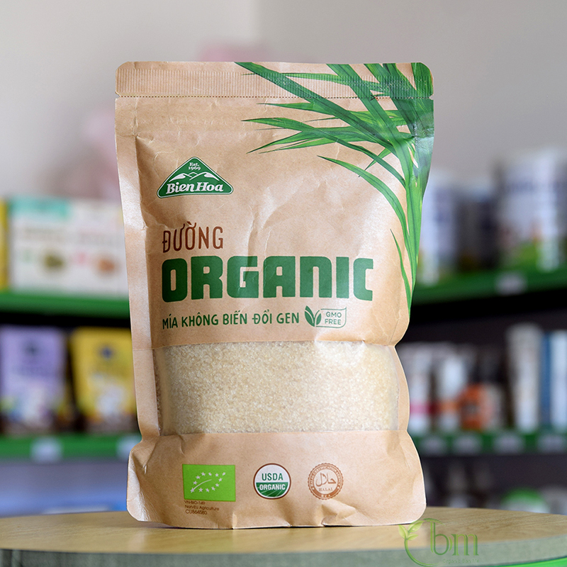 Đường mía thô hữu cơ Biên Hòa 400gr
