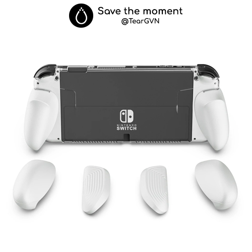 Bộ GripCase TPU và túi Maxcarry Skull & Co cho Nintendo Switch Oled