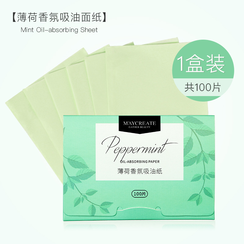 DORISNA 100sheets/pack Fragrance Oil Blotting Paper Cleansing Face Oil Control Absorbent Paper Beauty makeup tools