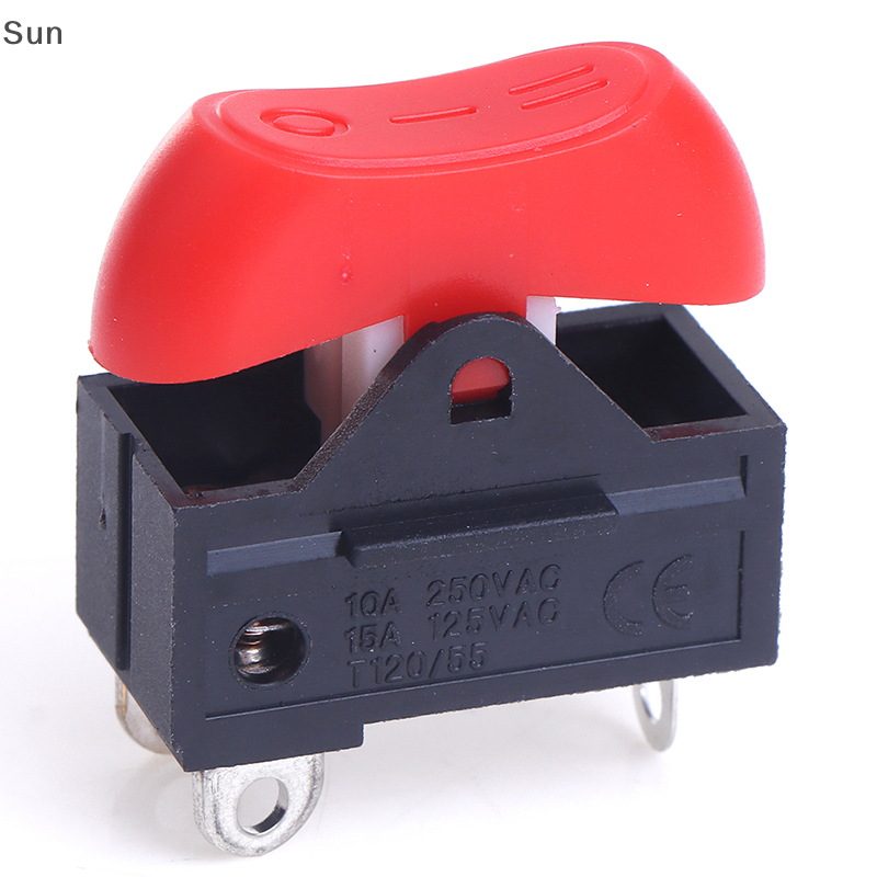 Sun Công tắc bật tắt KCD15-103 máy sấy tóc mới công tắc bật tắt 3 vị trí trên thuyền