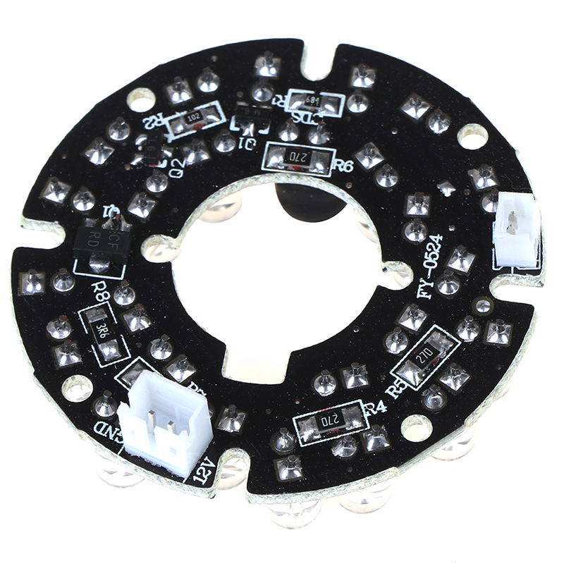 Infrared light 24 Grain 850nm IR LED board for Surveillance cameras JINBING. 