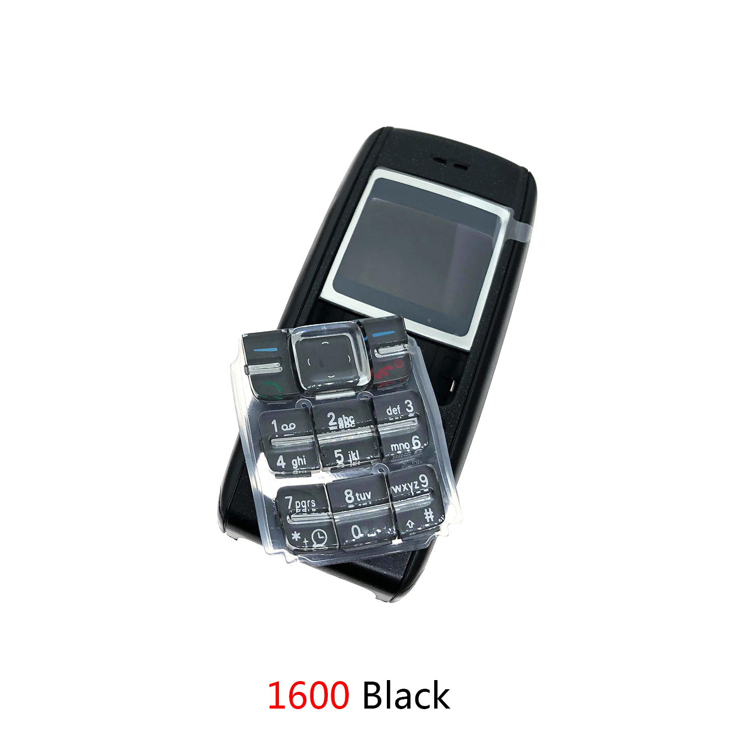 For Nokia 1616 Mobile Phone Housing 1650 1600 Case battery Back door cover Keyboard Full Complete