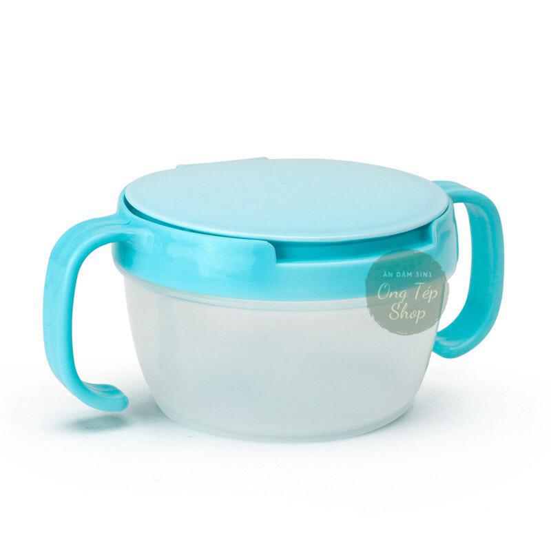 Cốc ăn snack chống đổ [Giúp bé tự ăn độc lập][Hàng xuất Nhật]
