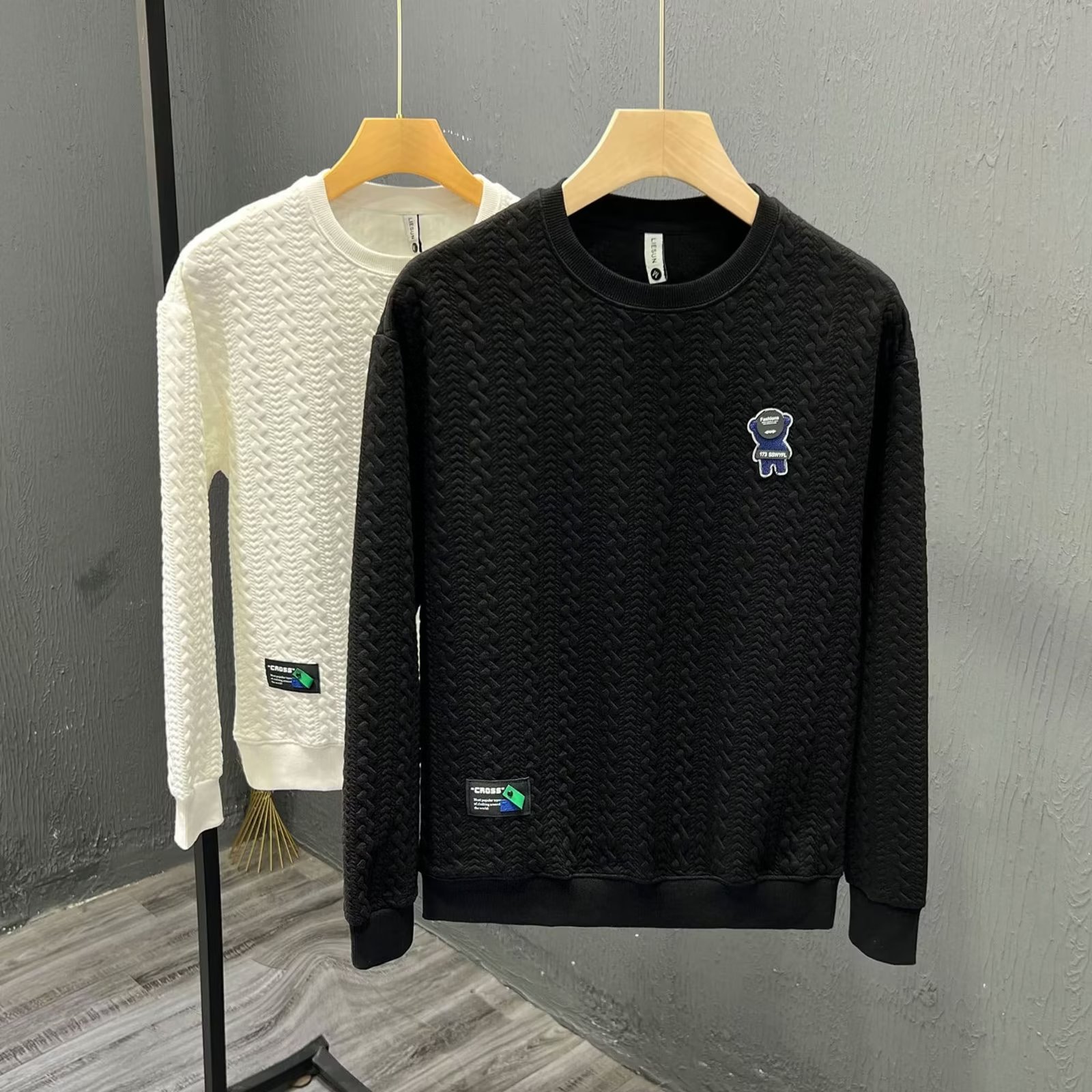New crewneck sweater knit