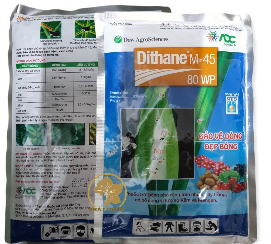 Thuốc trừ bệnh DITHANE M-45 gói 250gr