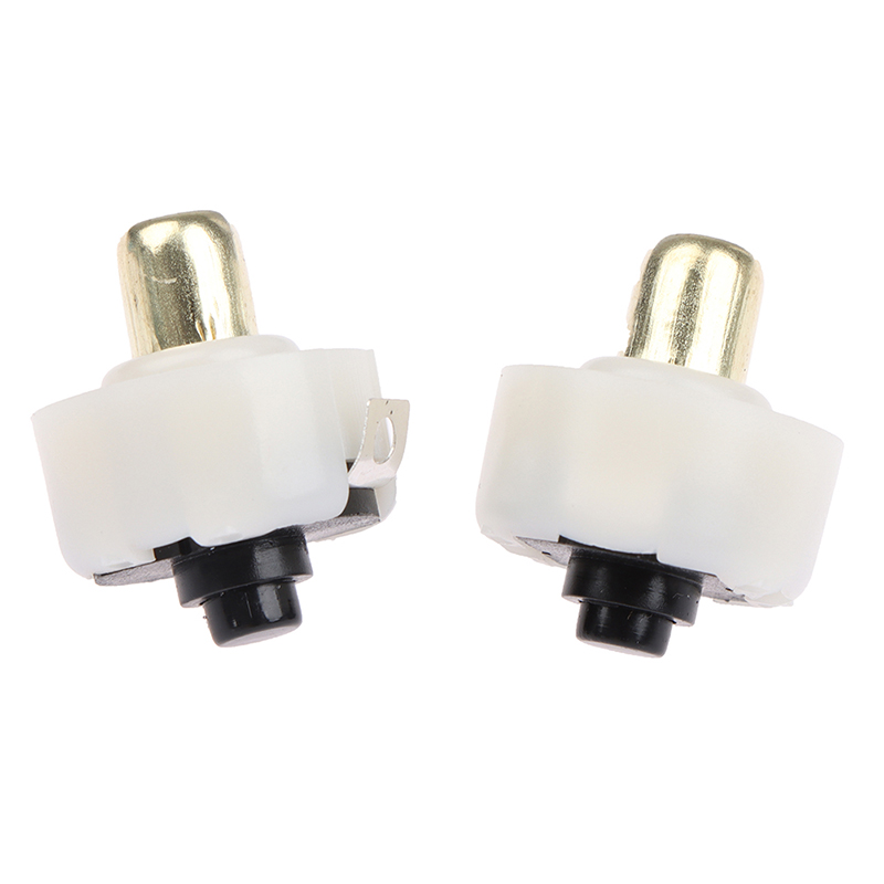 Fulai 2pcs 17mm led flashlight push button switch on off electric torch tail switch