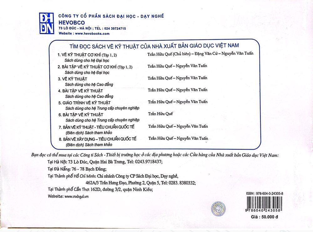 Bài Tập Vẽ Kỹ Thuật Cơ Khí (Tập 2)