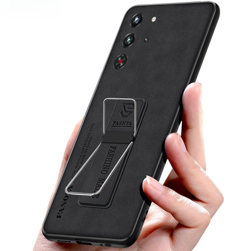New Phone Case For Nubia Redmagic 10 Pro Back cover Ultra-thin Magnetic Holder Sheepskin Camera Protection Shock Absorption For Nubia Red Magic 10 Pro case. 