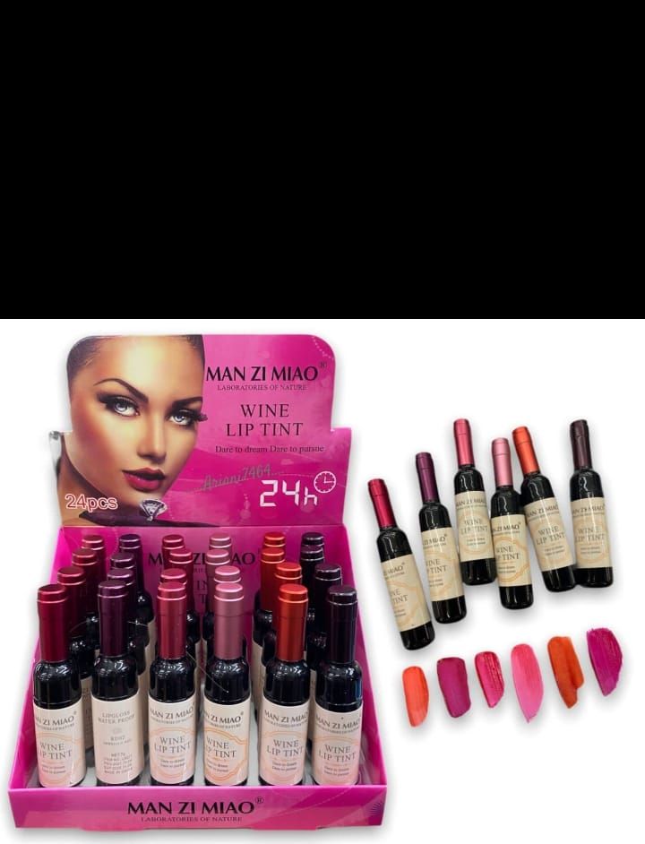 man zi miao wine lip tint 1box 24pcs Lazada