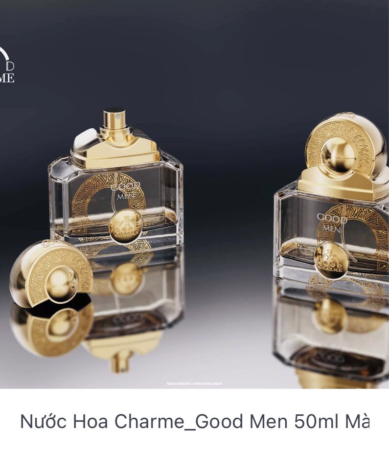 Nước Hoa Charme_Good Men 50ml Màu Vàng