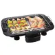 Bếp lẩu nướng, Nồi nướng lẩu 2 in 1 đa năng, Không Khói, - Nướng Nhanh - Tiết Kiệm Điện. 