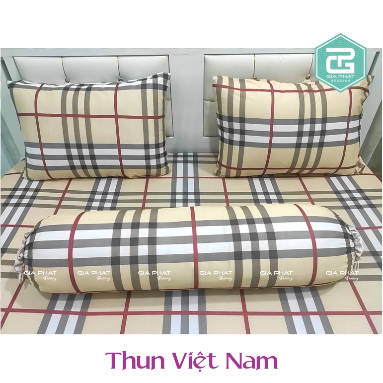 Áo gối/ vỏ gối thun lạnh việt nam, kích thước : 40 x 60cm, 50 x 70cm, 35 x 100cm