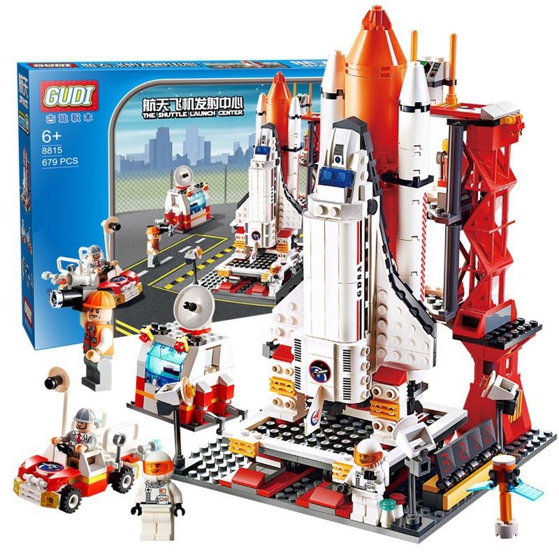 Bộ Đồ Chơi Lego Tên Lửa Vũ Trụ Không Gian 107 Món
