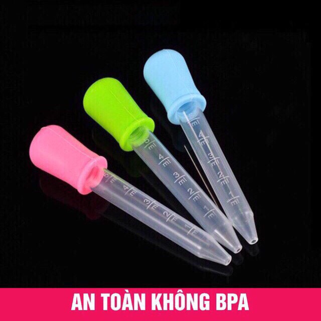 Set 2 Ống hút sữa bón thuoc loại 5ml