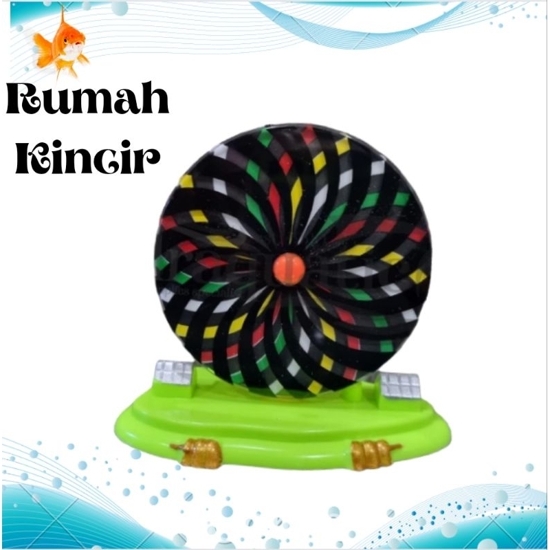 Hiasan airpump aerator udara Aquarium SAKKAI PRO RUMAH KINCIR