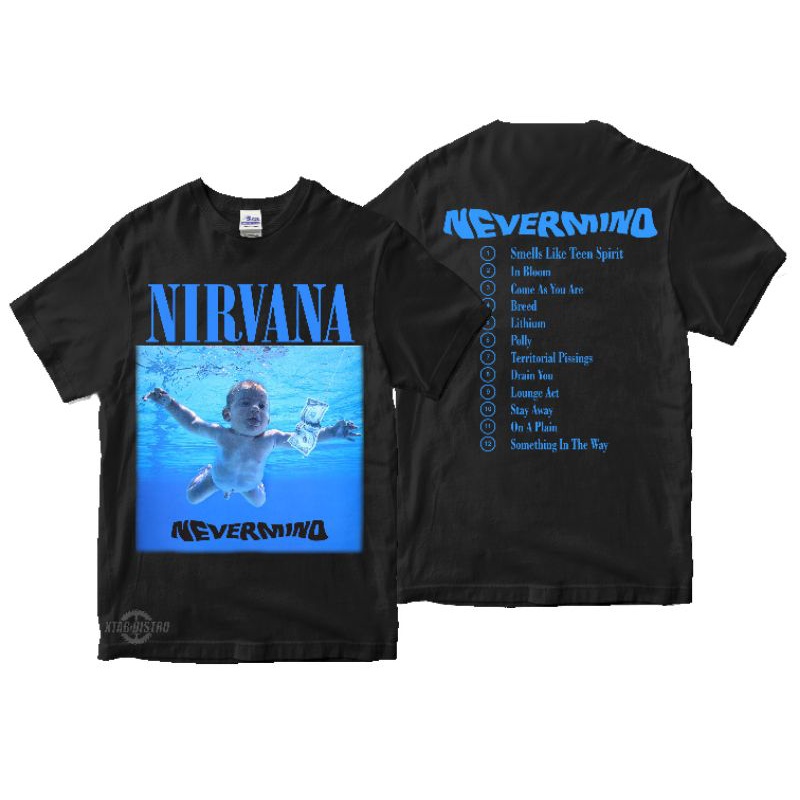 Kaos Band Nirvana T Shirt Aliexpress Kaos KURT COBAIN GRUNGE