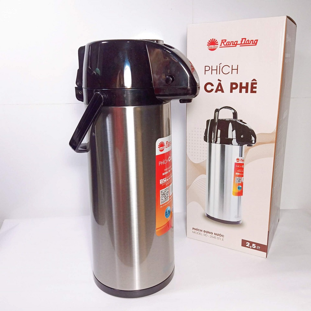 [HCM] CHỈ GIAO HỎA TỐC Phích nước nóng Rạng Đông 2.5L INOX RD 2545 ST1.E