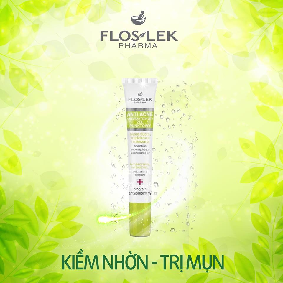 Gek chấm Mụn Tức Thì Flos-Lek Anti-Acne 20ml