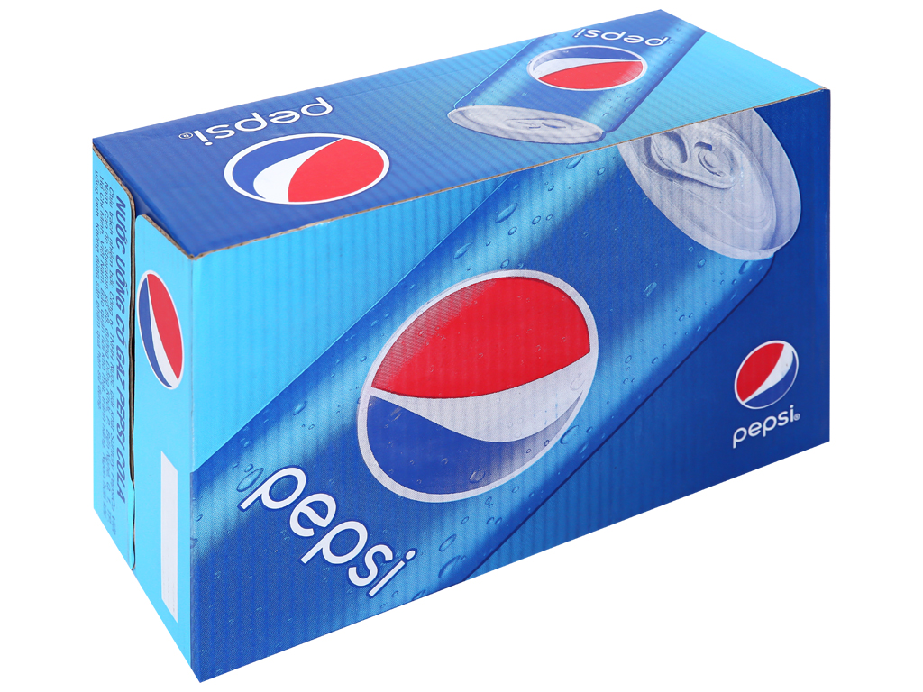 Nước ngọt Pepsi lon 320ml - Tết - Thùng 28 lon